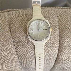 Nixon The Dial Watch White